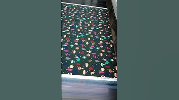 #Reactive Print on rotary Printing Machine ||