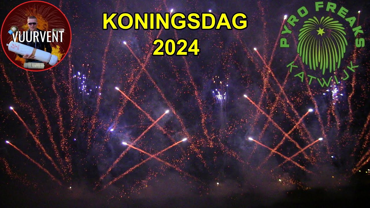 Pyrofreaks Katwijk - Evento Xena - Koningsdag Vuurwerk 2024