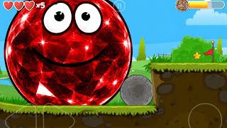 Small BALL VS GIANT BALL Level 12 - Red Ball 4 screenshot 5