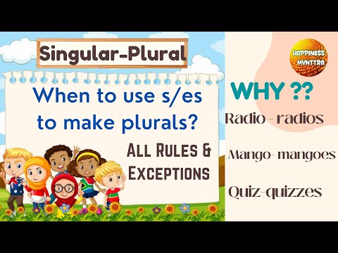 Singular and Plural
