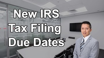 New IRS 2017 Tax Filing Due Dates