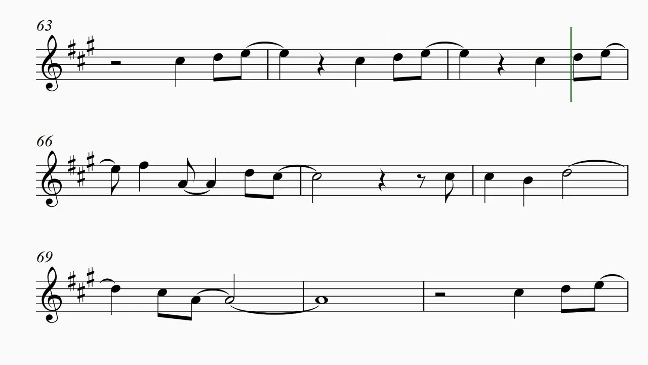 A Million Dreams | Clarinet Sheet Music