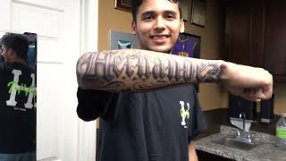 My Client went BIG on his TATTOO (SHOP VLOG)