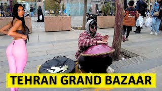 Iran Grand Bazaar Oldest Place In Tehran City Walking Tour