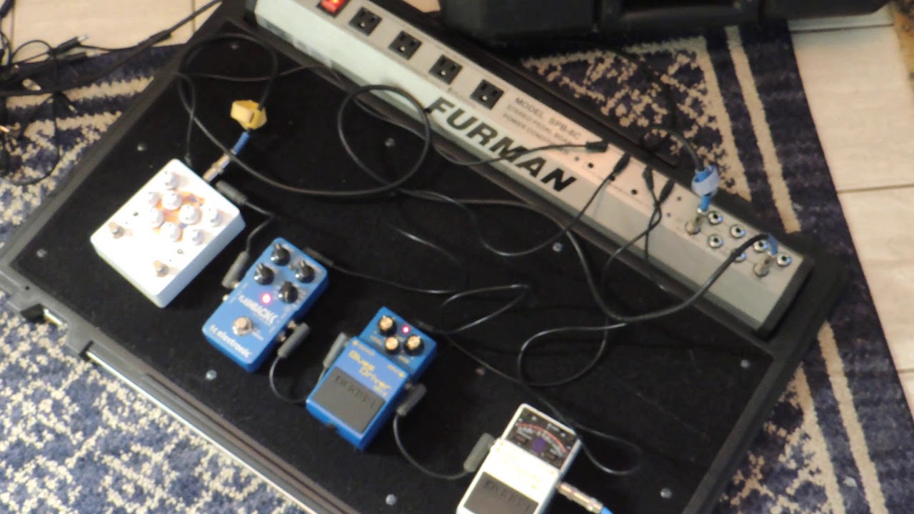 Furman SPB 8C Pedalboard - YouTube