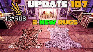 Icarus Week 107 Update! 2 NEW RUGS! NEW Tachyon Armor News Next Week! Battery Update! screenshot 5