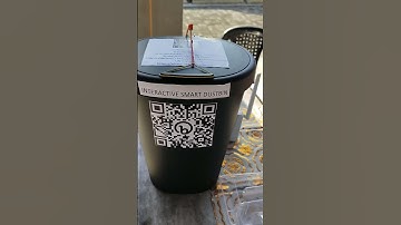 Interactive Smart Bin | Learn Waste Segregation IOT Analytics