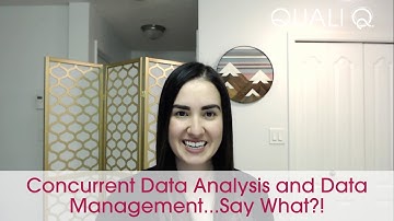 Concurrent Data Analysis and Data Management...Say What?!