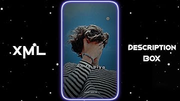 O RA PIYA x THE WEEKEND ❤️🥰 NEW TREND XML 💠 ALIGHT MOTION XML FILE #xml #xmlfile #xmlpreset #xml5mb