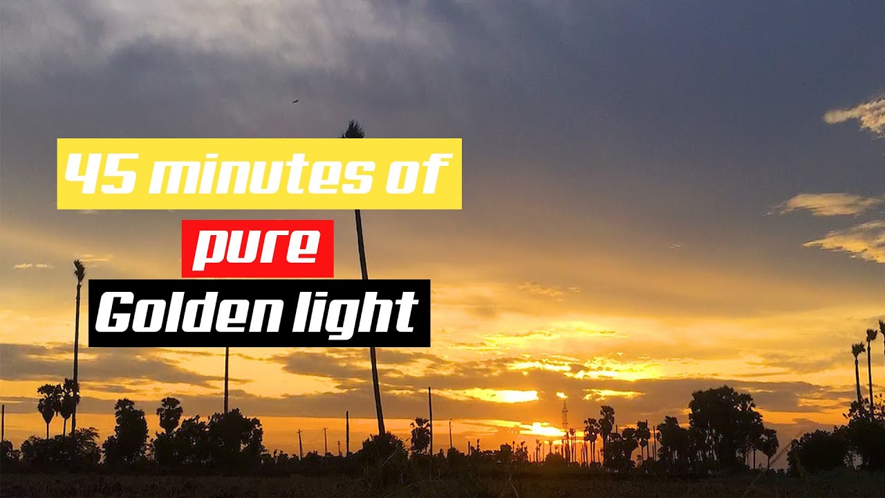 Best golden hour time filobody