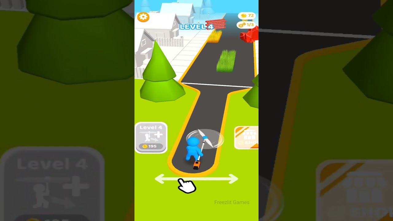 Strimmer Master ​- All Levels Gameplay Android Levels Part 1