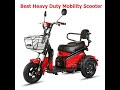 Top 5 heavy duty mobility scooter