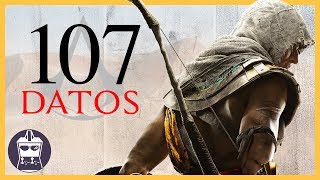 107 Datos de Assassin's Creed Origins que DEBES saber (AtomiK.O. #23)