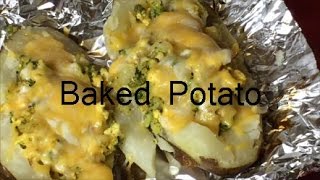 How to make healthy stuffed potatoes- Moong sprouts, tofu, broccoli