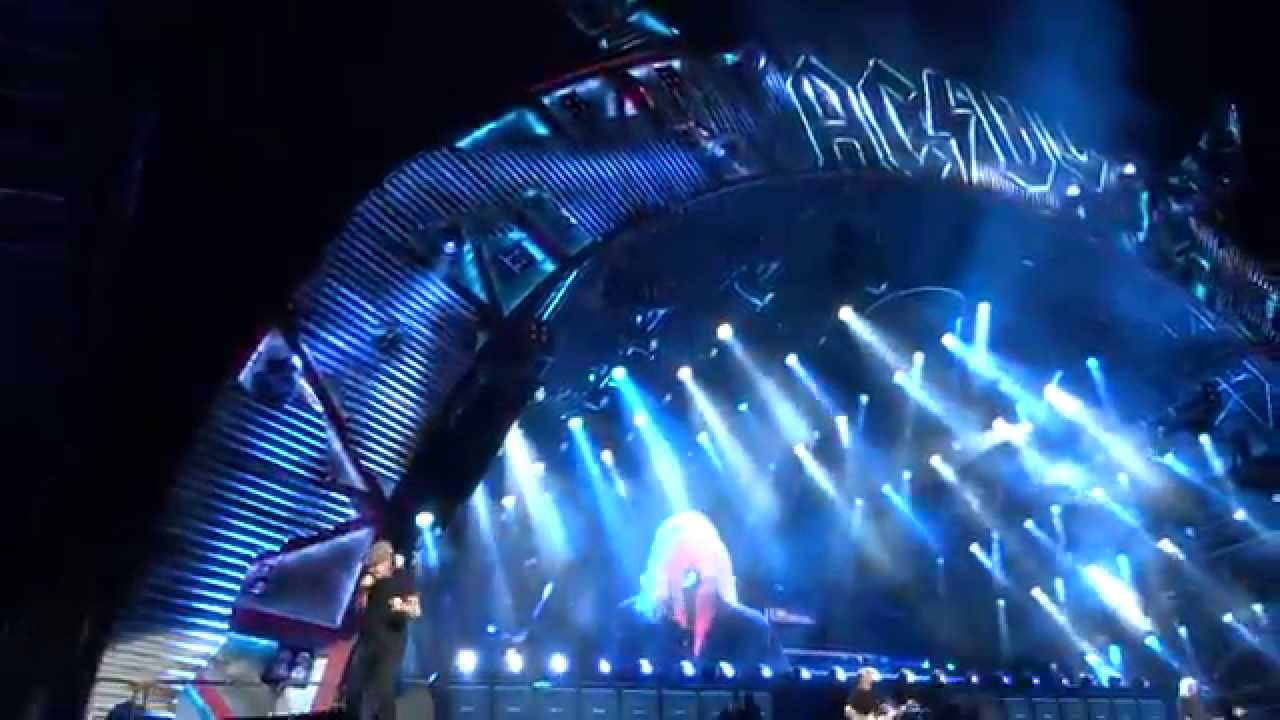 AC/DC - Thunderstruck Live at Olympiastadion Munich 2015 (Second - YouTube