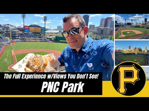 Video: PNC Park fotosuratlari, shu jumladan Robert Klemente haykali