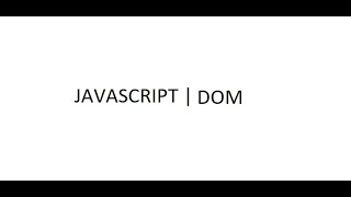 JAVASCRIPT | DOM ALIŞTIRMA