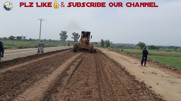Amazing Machines👍Sub Base Mixing & Spreading by Hugh Powerful Grader Machine operator😲#shorts #viral