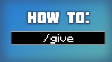 How to use the /give Command Tutorial in Minecraft [1.18]