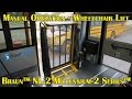 Braun™ NL-2 Millennium-2 Series™ Wheelchair Lift (manual