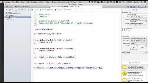 秒学Swift开发语言，坐标系计算机语言学习法-22.闭包Closure