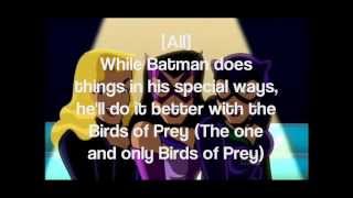 Birds of Prey (Lyrics) chords