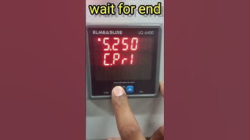 ELMEASURE LG 6400 METER SETTING | #technologyvideo #fullinformation #youtubeshorts #trending