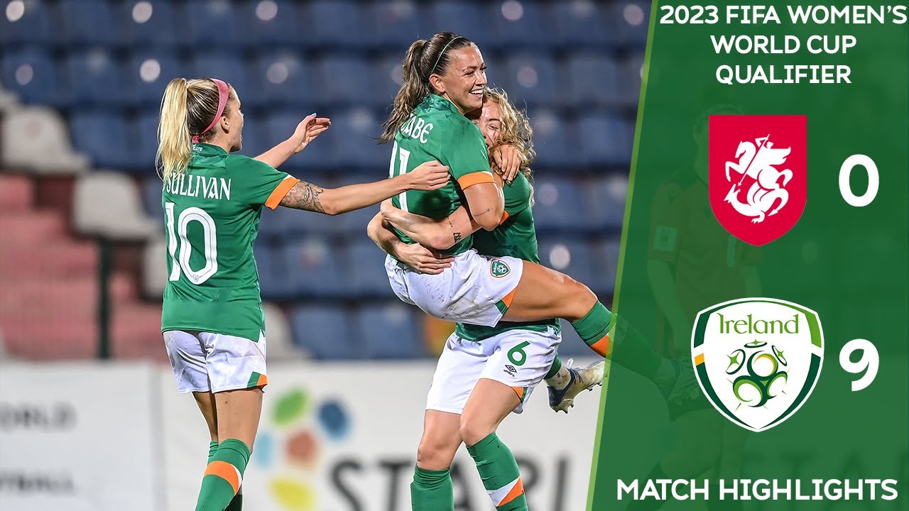 HIGHLIGHTS WNT 09 Ireland WNT 2023 FIFA Women's World Cup Qualifier YouTube