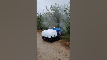 Autonomous Sprayer For Orchards & Vineyards || Made By LJTech AG China || #shorts