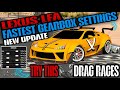 FASTEST GEARBOX SETTINGS FOR LEXUS LFA IN CAR PARKING MULTIPLAYER (Without GG) On Latest Update