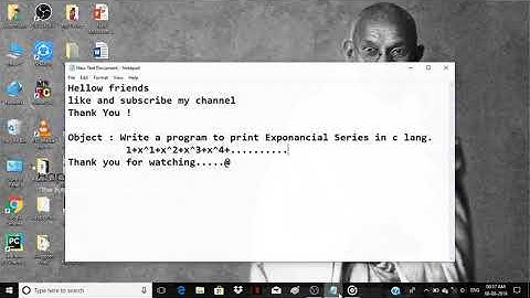 Write a program to print Exponential series in c language | How to Learn programming | Adarsh Jain