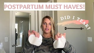 Postpartum essentials! The things you need to know