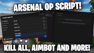 The *BEST* Arsenal Script! | KILL ALL, AIMBOT, ESP & MORE! (PASTEBIN 2022)