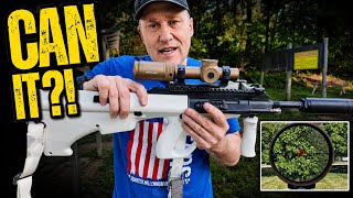 Steyr AUG A3 M2 Can It Really Shoot Primary Arms PLXc at 100 Yds