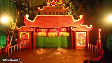 Sản phẩm múa rối nước của Nghệ nhân Phan Thanh Liêm