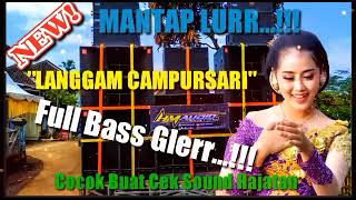 CEK SOUND GLERR...!!! Langgam Campusari Koplo Terbaru 2021...!!!Full Bass Horeg