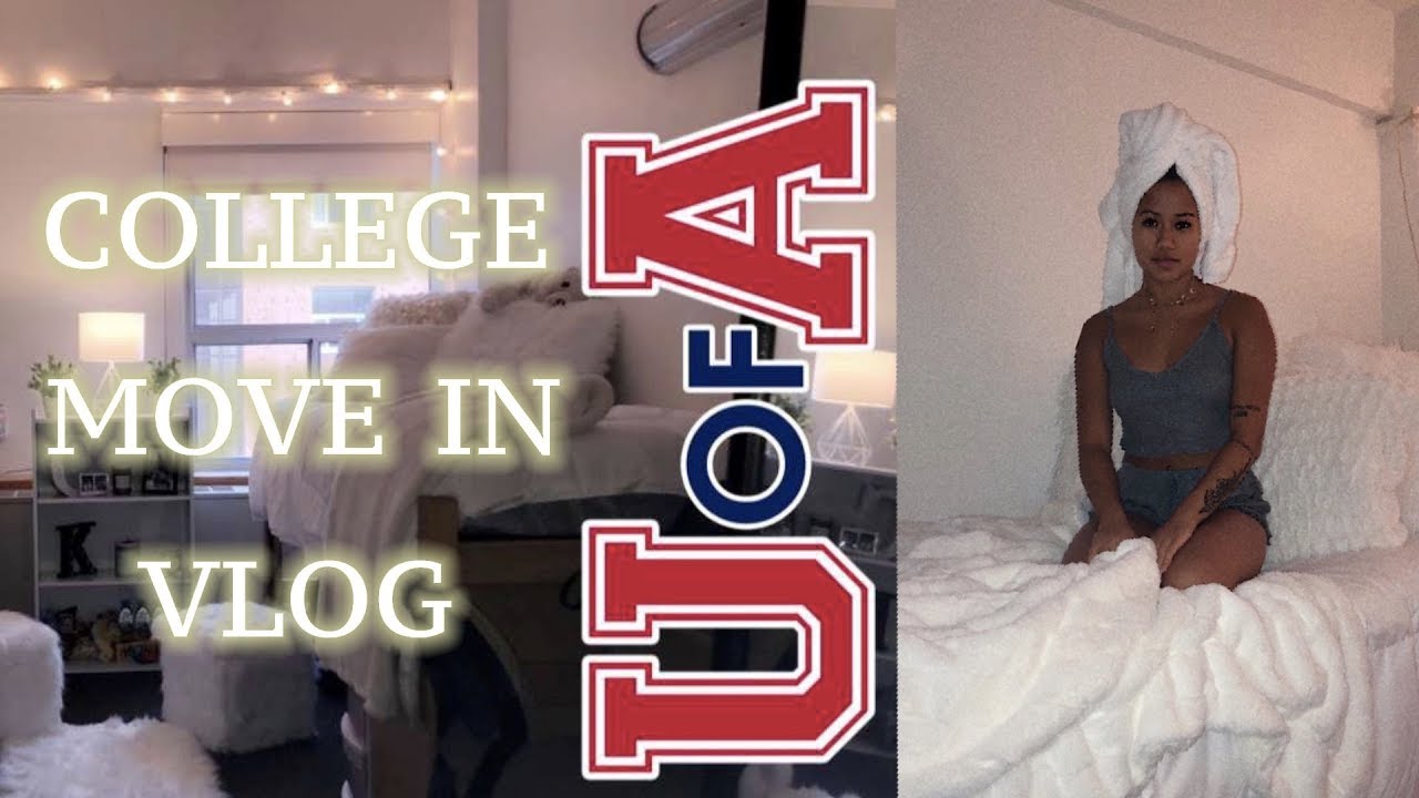 COLLEGE MOVE IN DAY VLOG UNIVERSITY OF ARIZONA YouTube