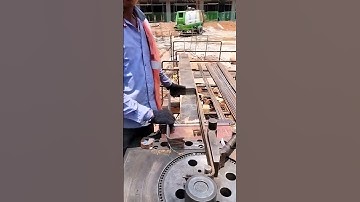 Beam Stirrups Making Using Bar Bending  Machine