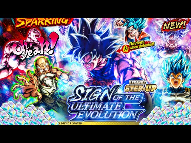 LEGENDS STEP-UP SIGN OF ULTRA - Dragon Ball Legends