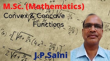 Convex and Concave Functions