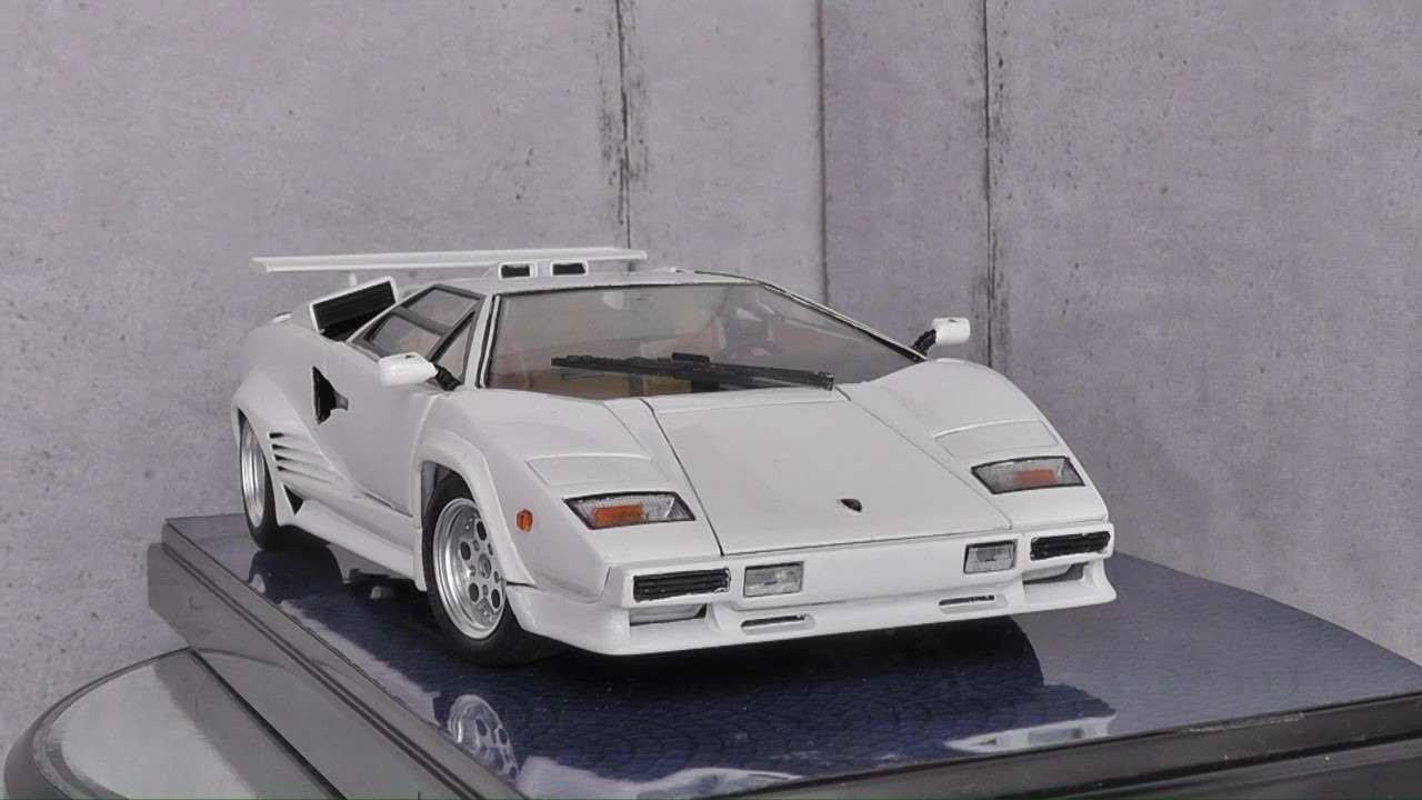 【こたプラ】1/24　フジミ社製　ランボルギーニカウンタック　スペシャル　プラモデル製作　FUJIMI Lamborghini Countach  SPECIAL