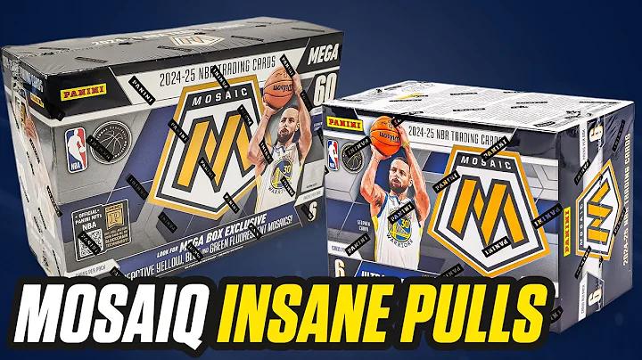 2024-25 Panini Mosaic Basketball MEGA Box Opening – 2 Box Rip!