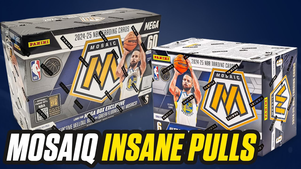 2024-25 Panini Mosaic Basketball MEGA Box Opening – 2 Box Rip 