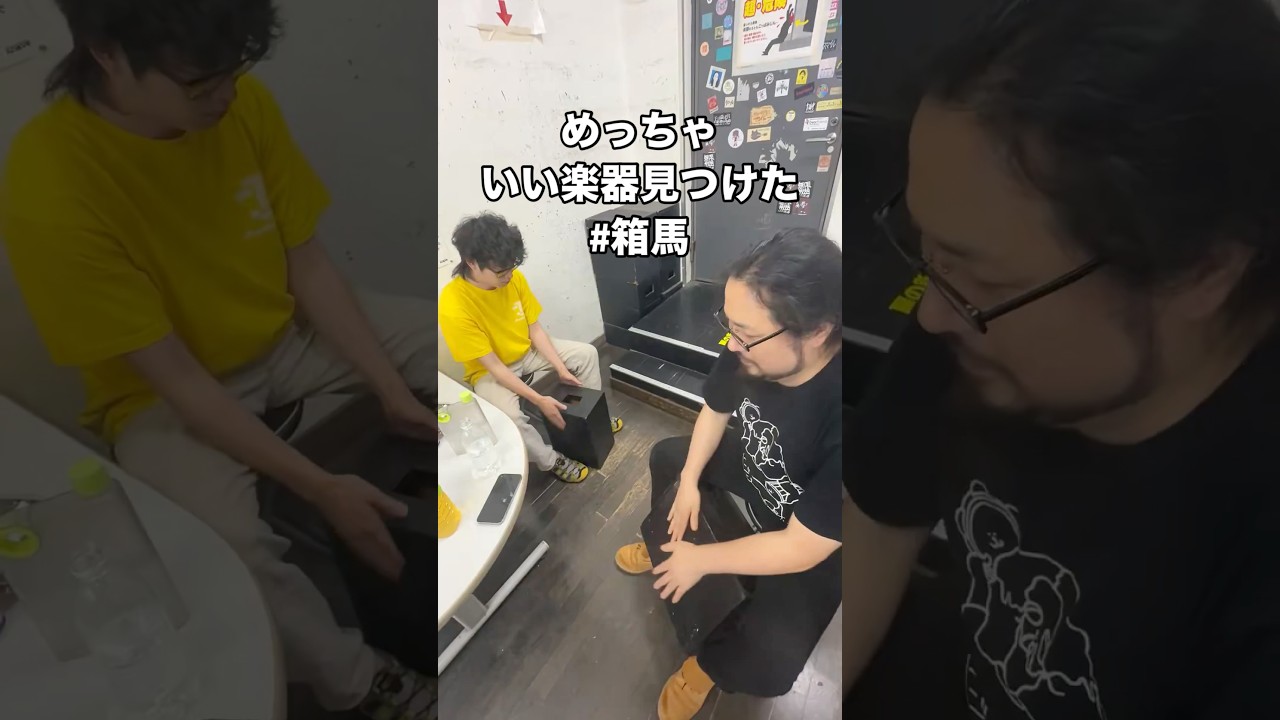めっちゃいい楽器見つけた #箱馬