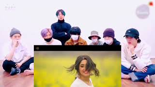 #BTS|Reaction to Bollywood Song |Teri Ada|Moshin Khan|Shivangi Joshi|Kaira|New Hindi Song 2022 screenshot 4