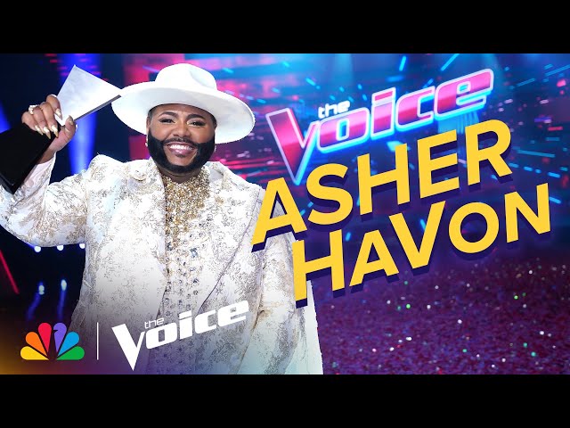 The Best Performances from Season 25 Winner Asher HaVon | The Voice | NBC class=