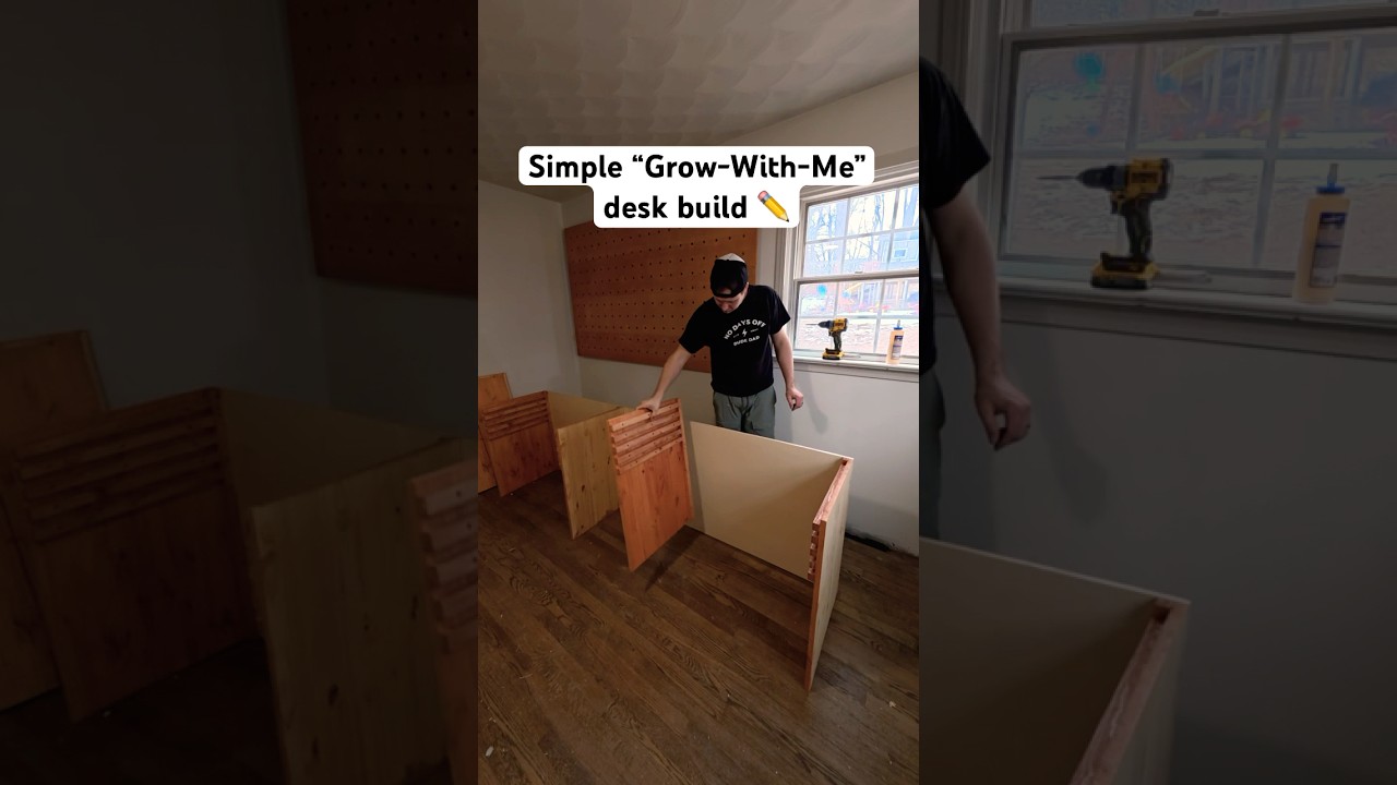 I built my kids’ DREAM desk