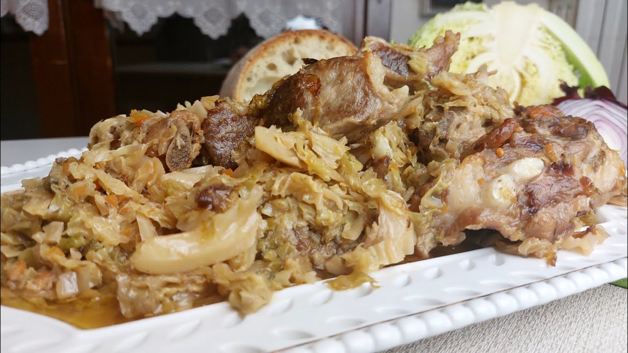 costine con verza alla bresciana