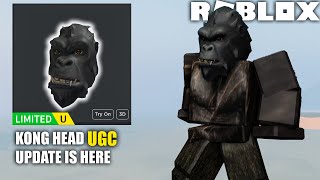 Getting New KONG Head Ugc \& Last Ugc ? - Roblox Godzilla X Kong Obby