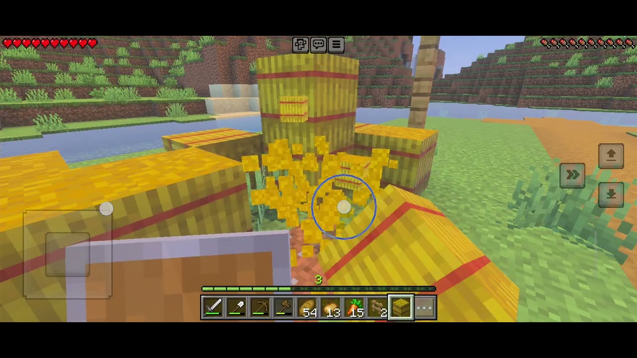 I made a animal farm in Minecraft Survival - YouTube